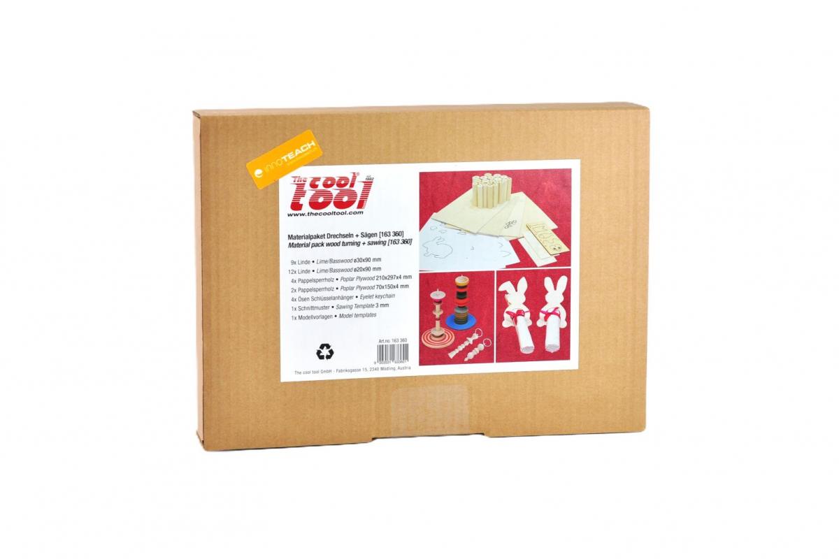 Materialpaket Drechseln und Sägen