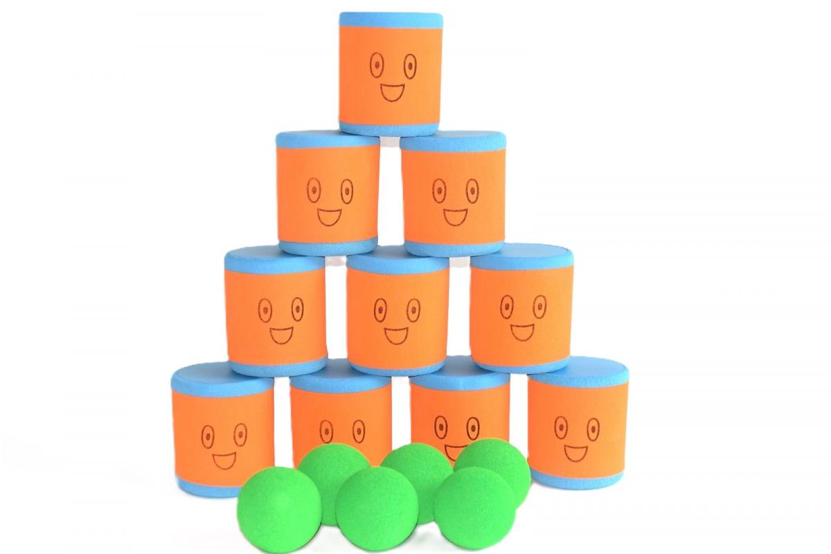 Soft Dosenwurfspiel