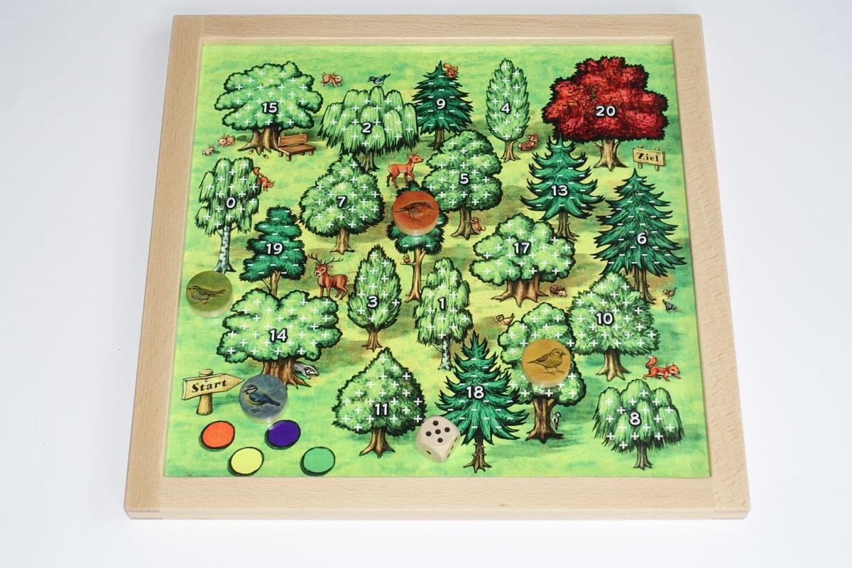 Plus Minus Wald Lernspiel
