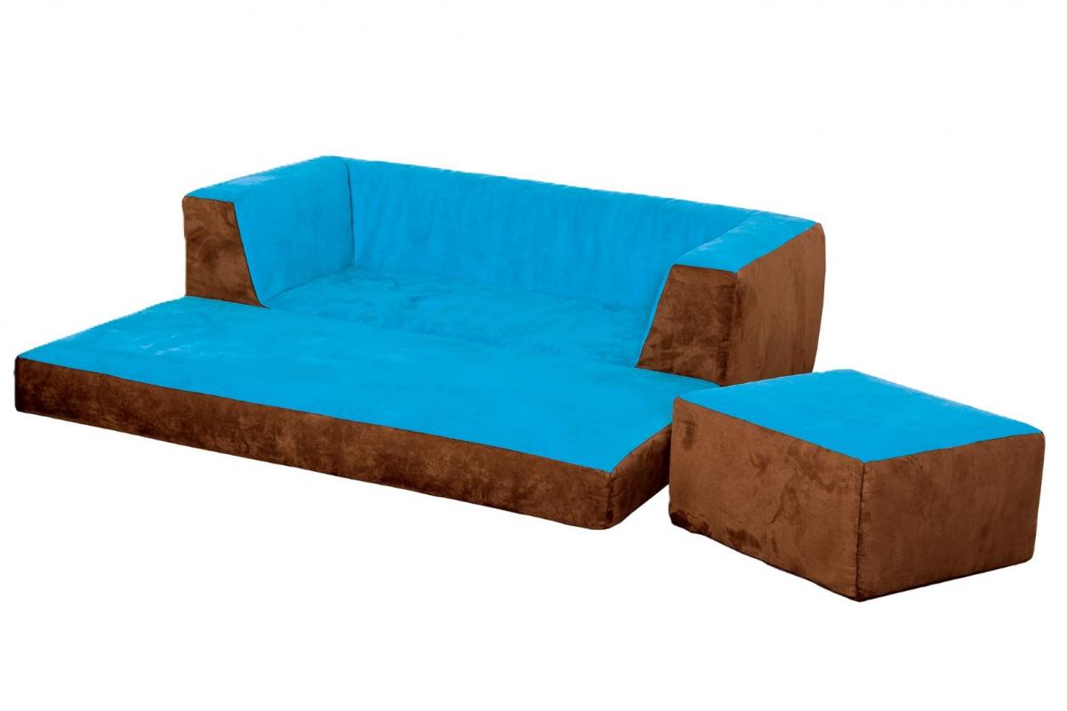 Kindercouch mit Hockern