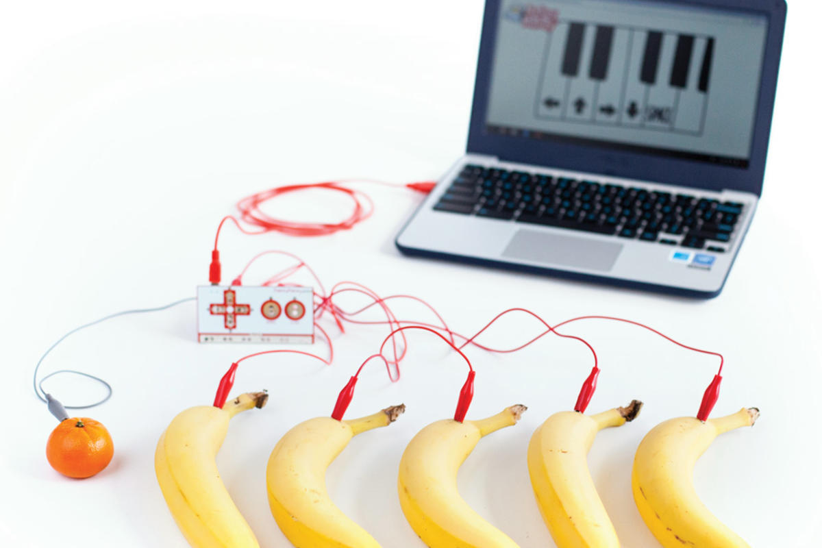MakeyMakey Bananen