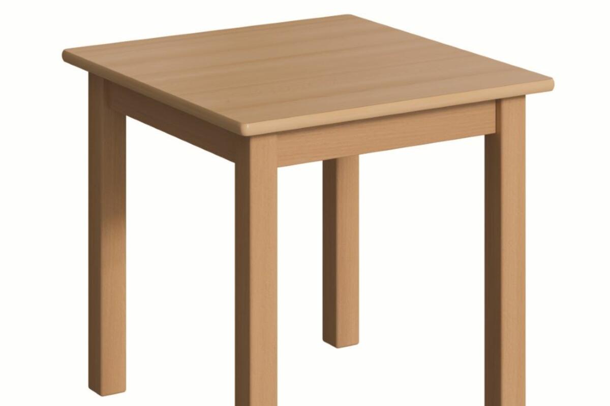 Tisch Buche massiv-Quadrat