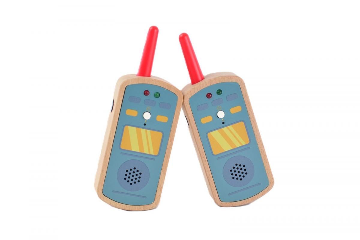 Walkie Talkie aus Holz