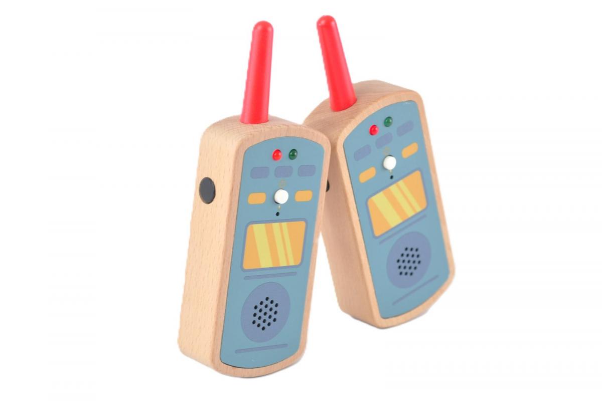 Walkie Talkie aus Holz