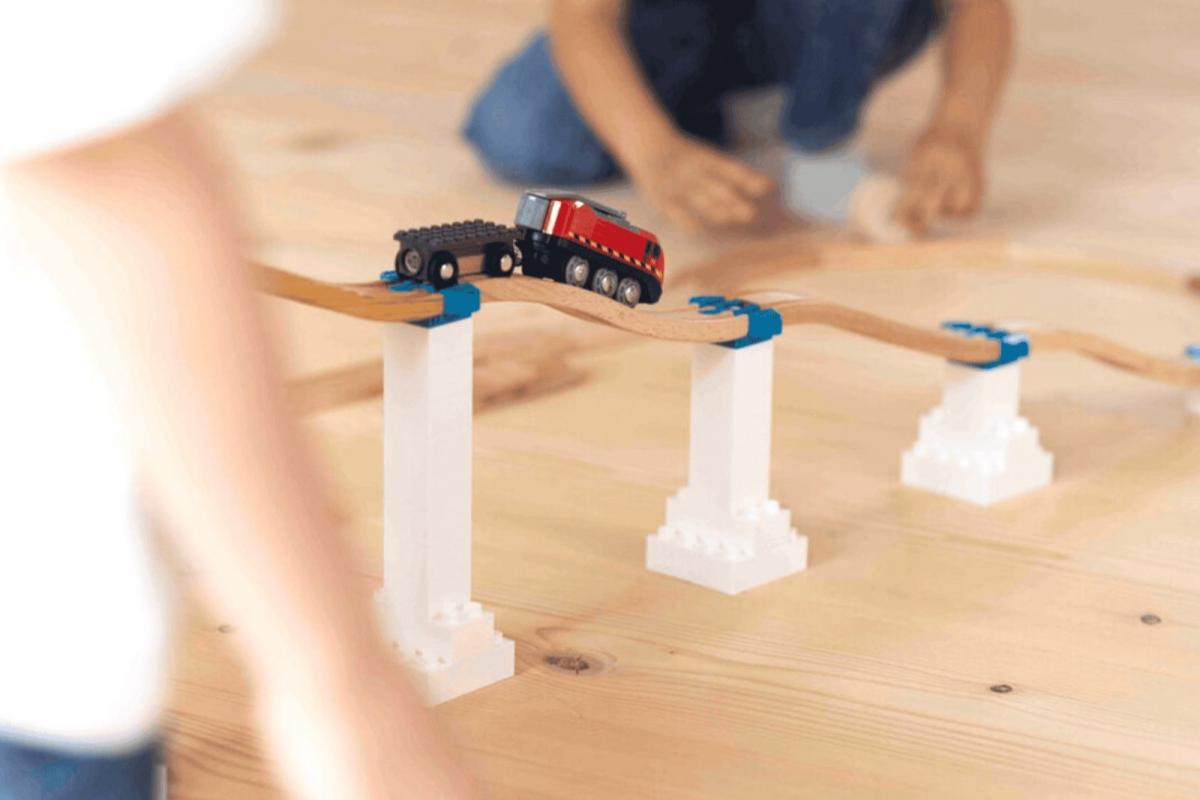 Holzschienen-Adapter