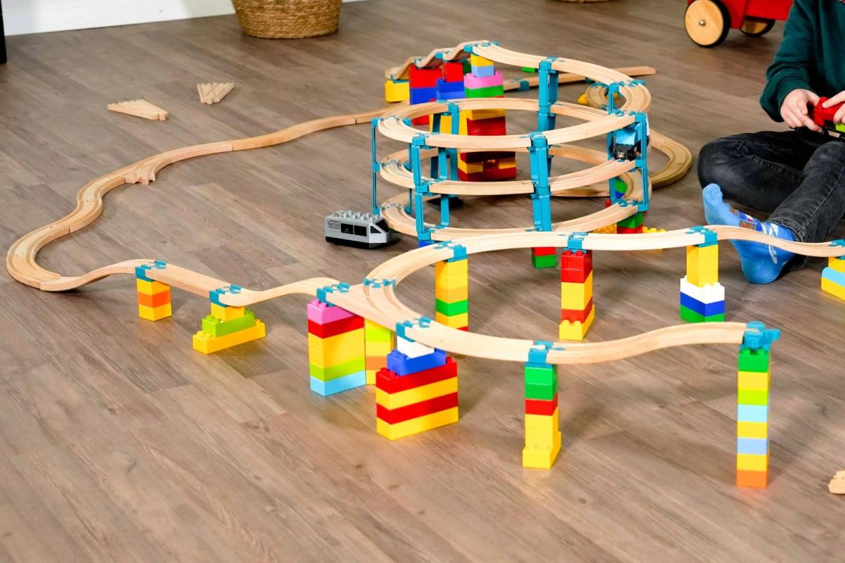 Holzschienen-Adapter