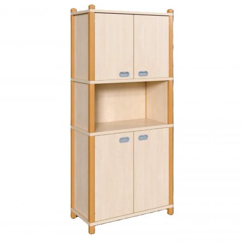 Stollenschrank mit Fach 180